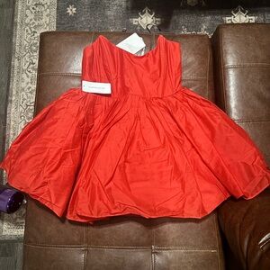 Selkie Red Veuve dress